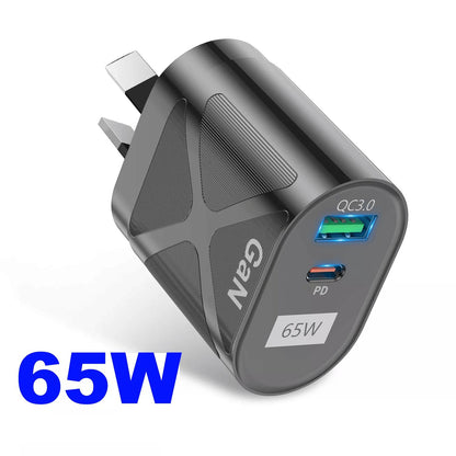 65W Power Adapter for USB-A/USB-C - Case Space AU