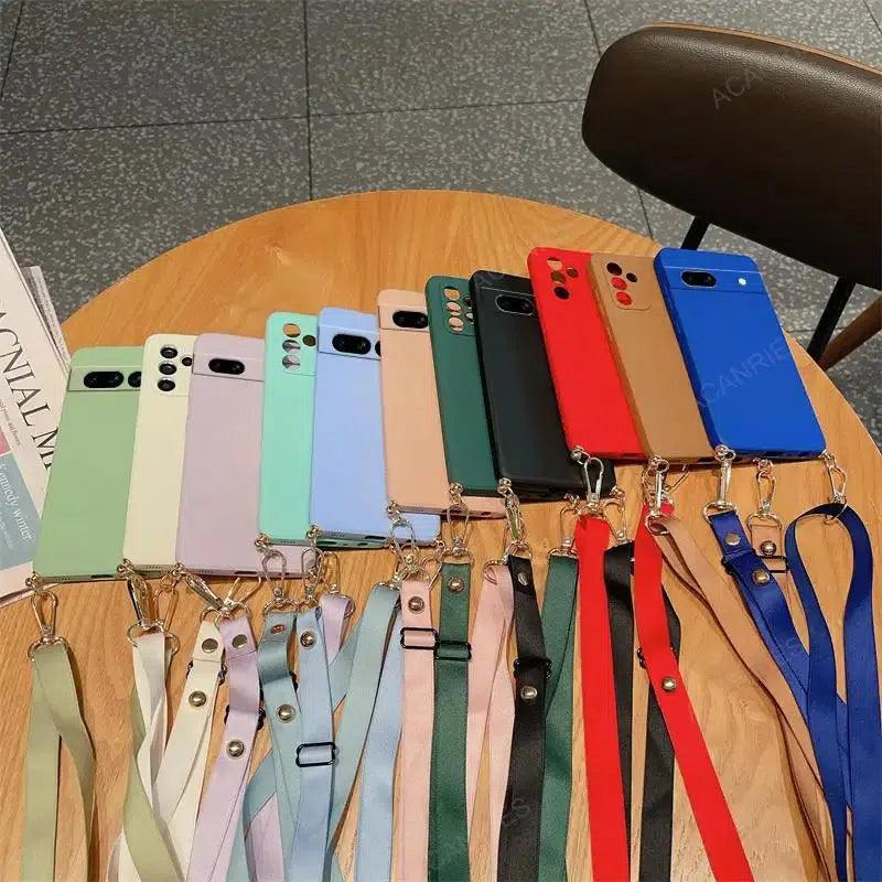 Crossbody Lanyard Case for Google Pixel 6A - Case Space AU