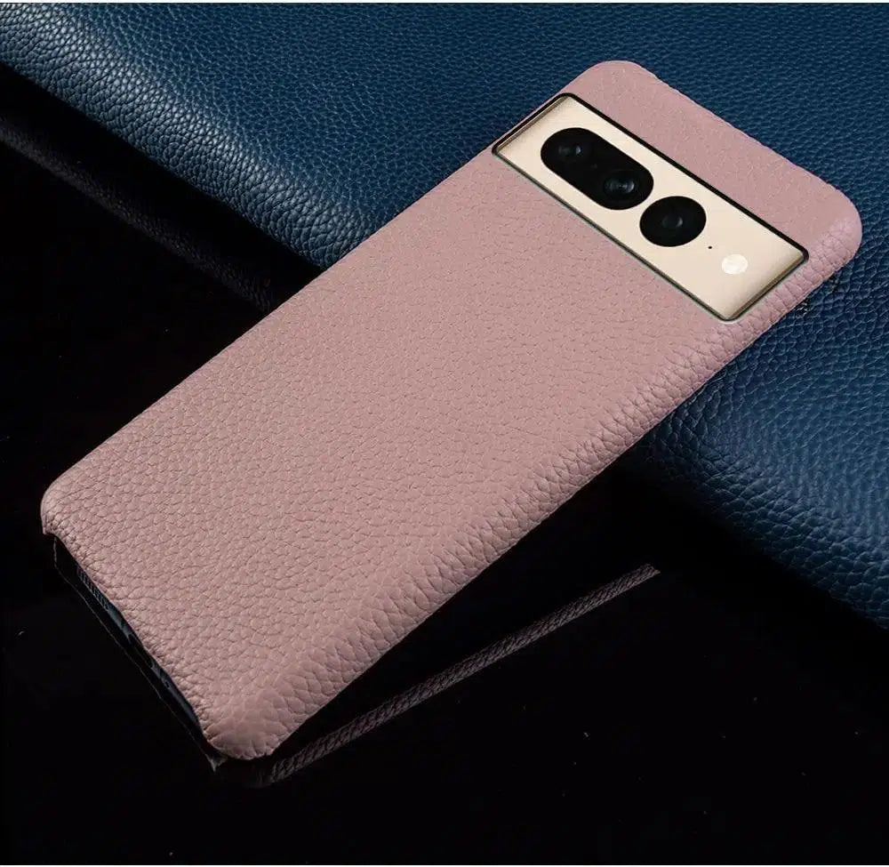 Full Grain Leather Case for Google Pixel 5 - Case Space AU