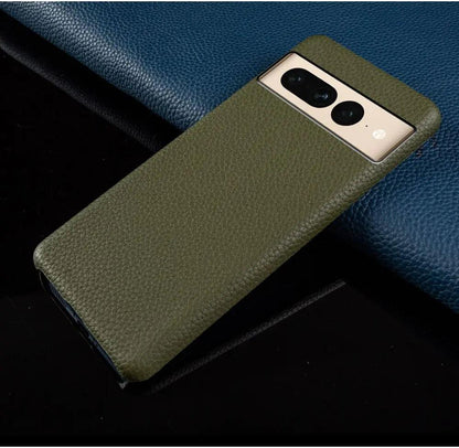 Full Grain Leather Case for Google Pixel 5A - Case Space AU