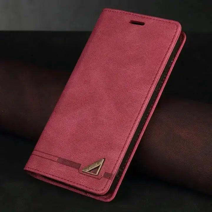 Leather Book Wallet Case for Oppo A16/A16S - Case Space AU