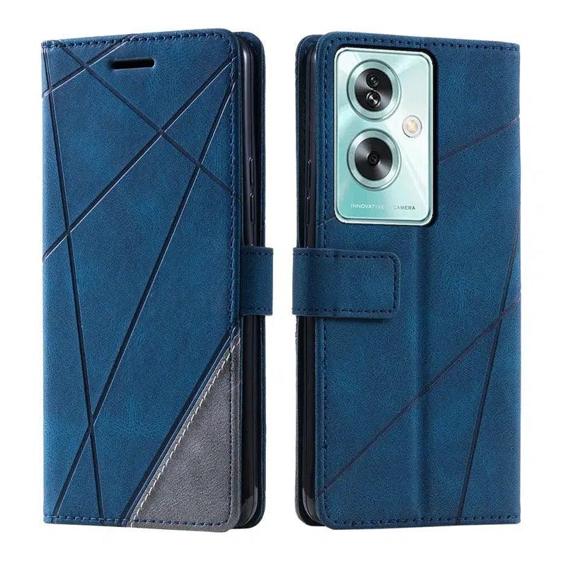 Luxury Flip Wallet Case for Oppo A38 - Case Space AU