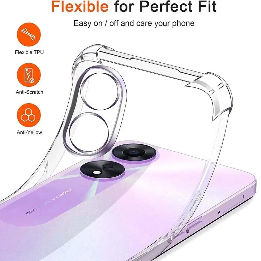 Translucent Bumper Case for Oppo A16/A16S - Case Space AU