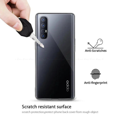 Translucent Bumper Case for Oppo Find X2 - Case Space AU