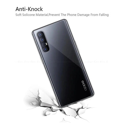 Translucent Bumper Case for Oppo Find X5 5G - Case Space AU