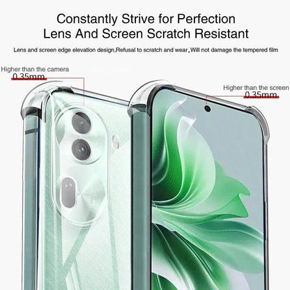 Translucent Bumper Case for Oppo Reno 10 5G - Case Space AU