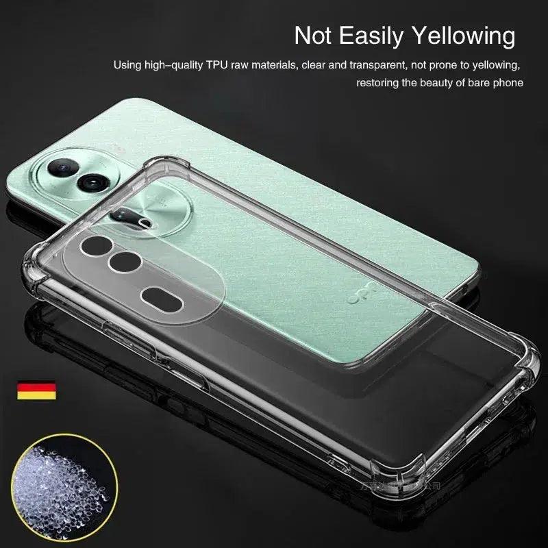 Translucent Bumper Case for Oppo Reno 10 5G - Case Space AU